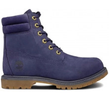 Ботинки Timberland 6 Inch Blue с мехом