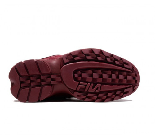 Кроссовки Fila Disruptor 2 Leather Burgundy