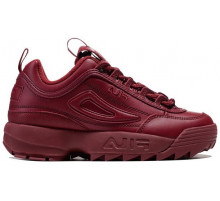Кроссовки Fila Disruptor 2 Leather Burgundy