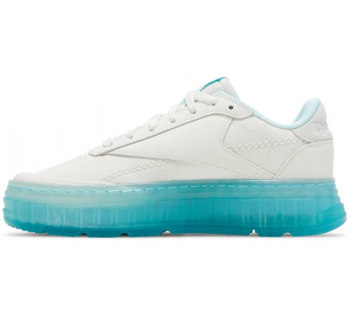 Кроссовки Reebok Club C Double Geo Chalk Hydro Blue