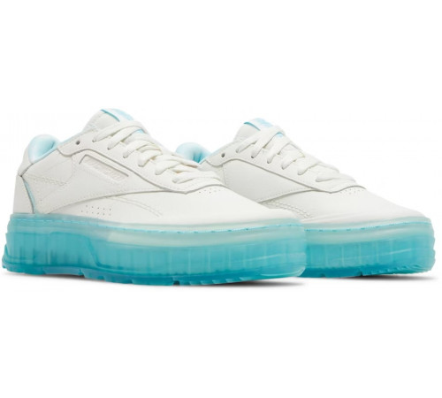 Кроссовки Reebok Club C Double Geo Chalk Hydro Blue