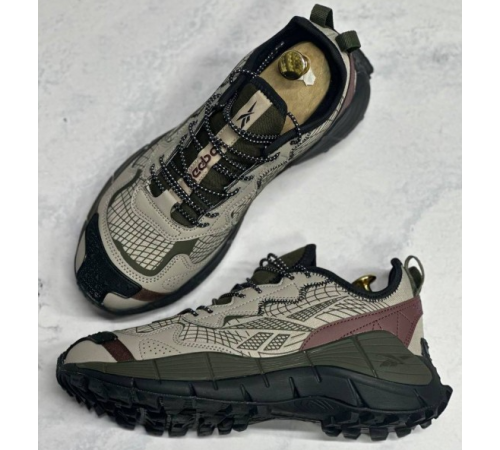 Кроссовки Reebok Zig Kinetica 2 Edge GTX Cream Olive утепленные