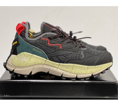Кроссовки Reebok Zig Kinetica 2 Edge GTX Grey Green утепленные