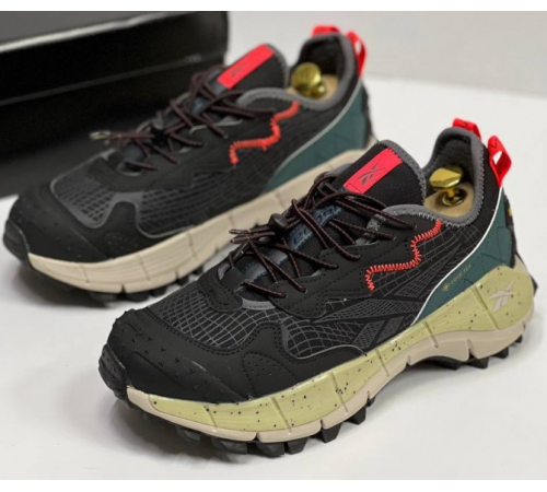 Кроссовки Reebok Zig Kinetica 2 Edge GTX Grey Green утепленные