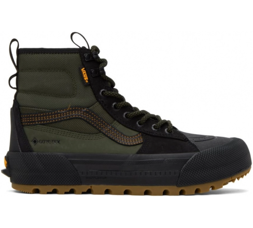 Кеды зимние Vans SK8 Hi Gore-Tex Mte-3 Olive Black