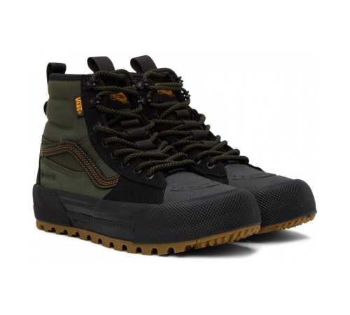 Кеды зимние Vans SK8 Hi Gore-Tex Mte-3 Olive Black