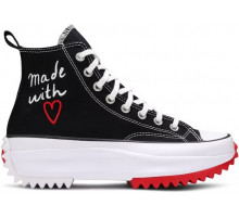 Кеды Converse Run Star Hike Platform High Made With Love Black