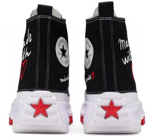 Кеды Converse Run Star Hike Platform High Made With Love Black