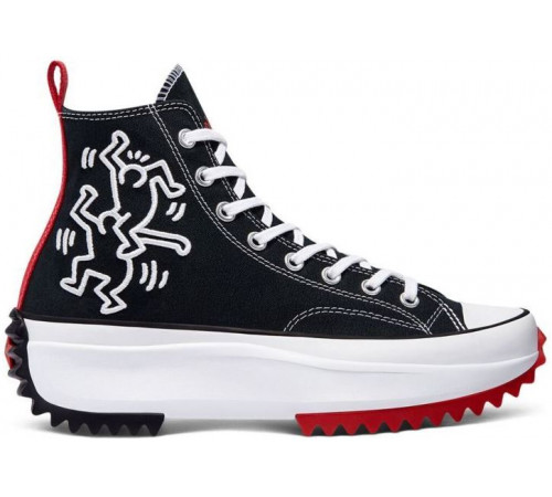 Кеды Converse x Keith Haring Run Star Hike High Black