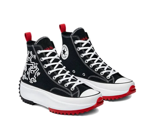 Кеды Converse x Keith Haring Run Star Hike High Black