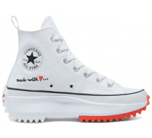 Кеды Converse Run Star Hike Platform High Top Made With Love White
