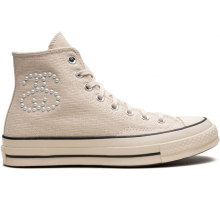 Кеды Converse Chuck Taylor 70 High Stussy Fossil Beige