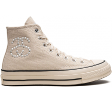 Кеды Converse Chuck Taylor 70 High Stussy Fossil Beige