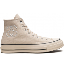 Кеды Converse Chuck Taylor 70 High Stussy Fossil Beige