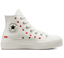 Кеды Converse Chuck Taylor 70 High Love Me White
