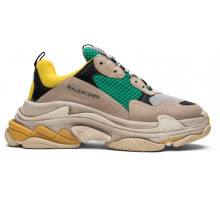 Кроссовки Balenciaga Triple S Trainer Yellow Green