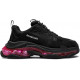 Кроссовки Balenciaga Triple S Clear Sole Black Pink Neon