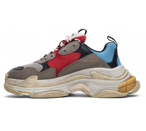 Кроссовки Balenciaga Triple S Blue Red