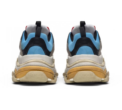 Кроссовки Balenciaga Triple S Blue Red