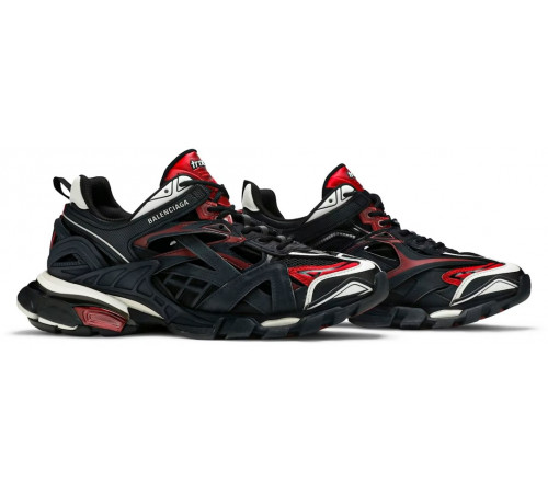 Кроссовки Balenciaga Track.2 Trainer Black Burgundy