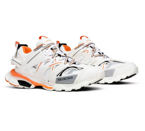 Кроссовки Balenciaga Track Trainer White Orange