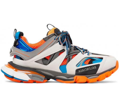 Кроссовки Balenciaga Track Trainer Blue Orange