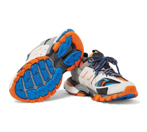 Кроссовки Balenciaga Track Trainer Blue Orange