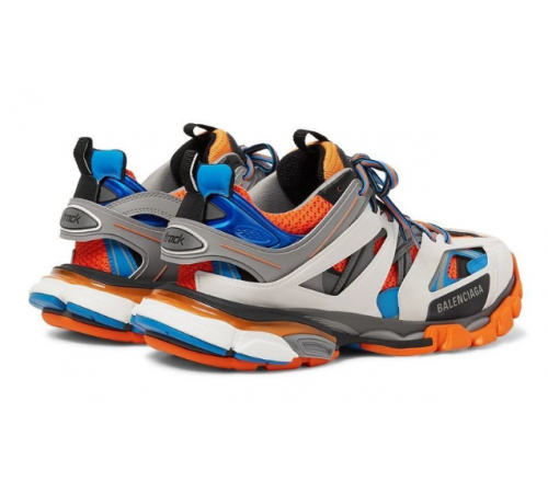 Кроссовки Balenciaga Track Trainer Blue Orange