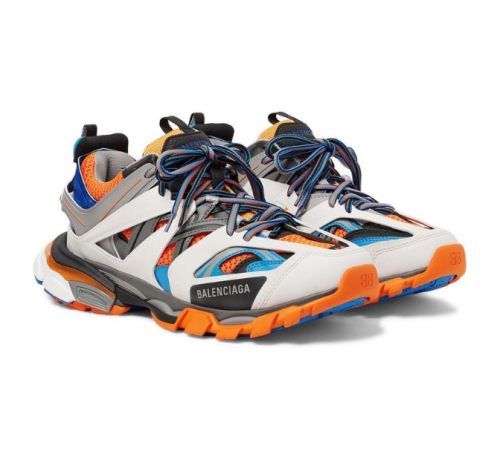 Кроссовки Balenciaga Track Trainer Blue Orange