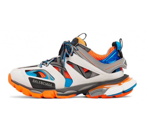 Кроссовки Balenciaga Track Trainer Blue Orange