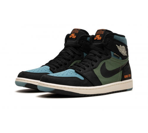 Кроссовки Nike Air Jordan 1 Retro High Element Gore-Tex Sky J Black Olive