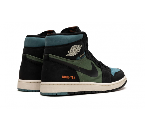 Кроссовки Nike Air Jordan 1 Retro High Element Gore-Tex Sky J Black Olive