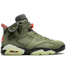 Nike Air Jordan 6 Travis Scott Cactus Jack Khaki