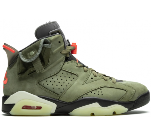 Nike Air Jordan 6 Travis Scott Cactus Jack Khaki