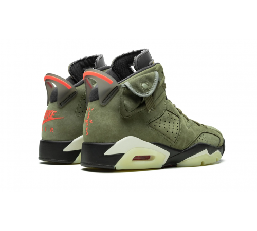 Nike Air Jordan 6 Travis Scott Cactus Jack Khaki