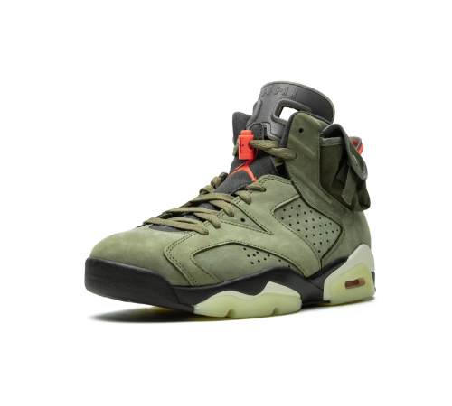 Nike Air Jordan 6 Travis Scott Cactus Jack Khaki