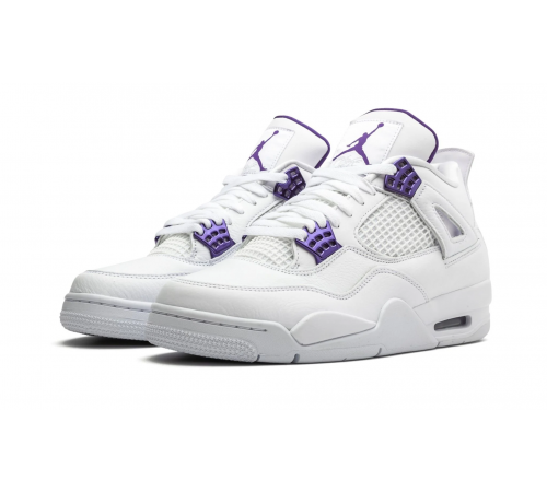Кроссовки Nike Air Jordan 4 Retro Purple Metallic