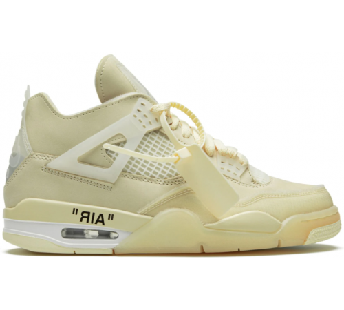 Кроссовки Nike Air Jordan 4 Retro Off-White Sail