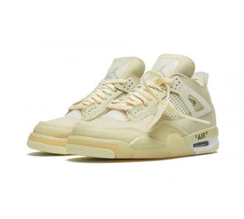 Кроссовки Nike Air Jordan 4 Retro Off-White Sail