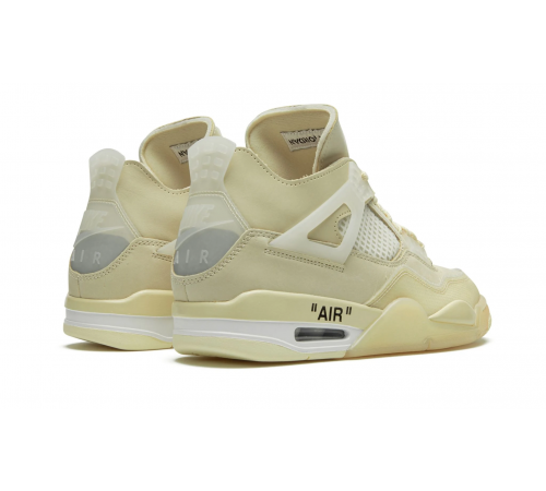 Кроссовки Nike Air Jordan 4 Retro Off-White Sail