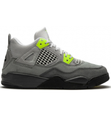 Кроссовки Nike Air Jordan 4 Neon Green