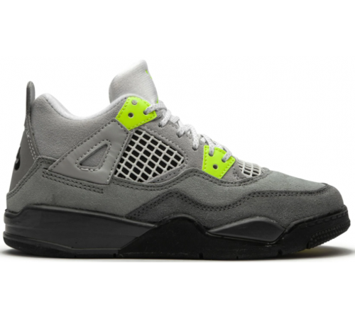 Кроссовки Nike Air Jordan 4 Neon Green