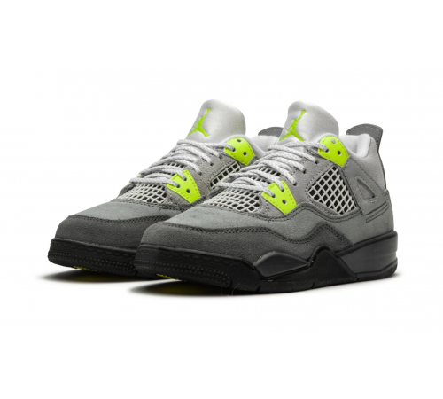 Кроссовки Nike Air Jordan 4 Neon Green