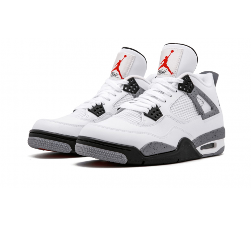 Кроссовки Nike Air Jordan 4 Retro White Cement