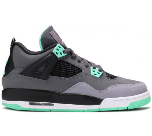 Кроссовки Nike Air Jordan 4 Retro Green Glow