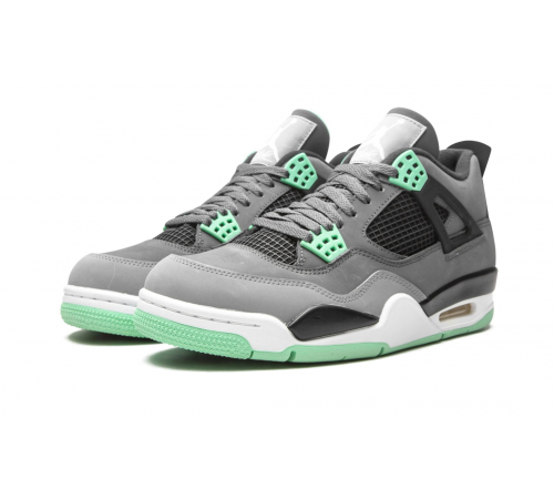 Кроссовки Nike Air Jordan 4 Retro Green Glow