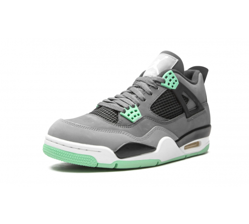 Кроссовки Nike Air Jordan 4 Retro Green Glow