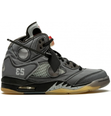 Nike Air Jordan 5 Off-White Black