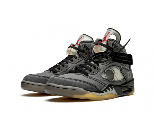 Nike Air Jordan 5 Off-White Black