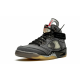 Nike Air Jordan 5 Off-White Black